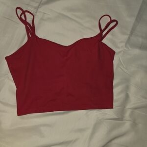 HALARA Red Double Strap Shapewear Top